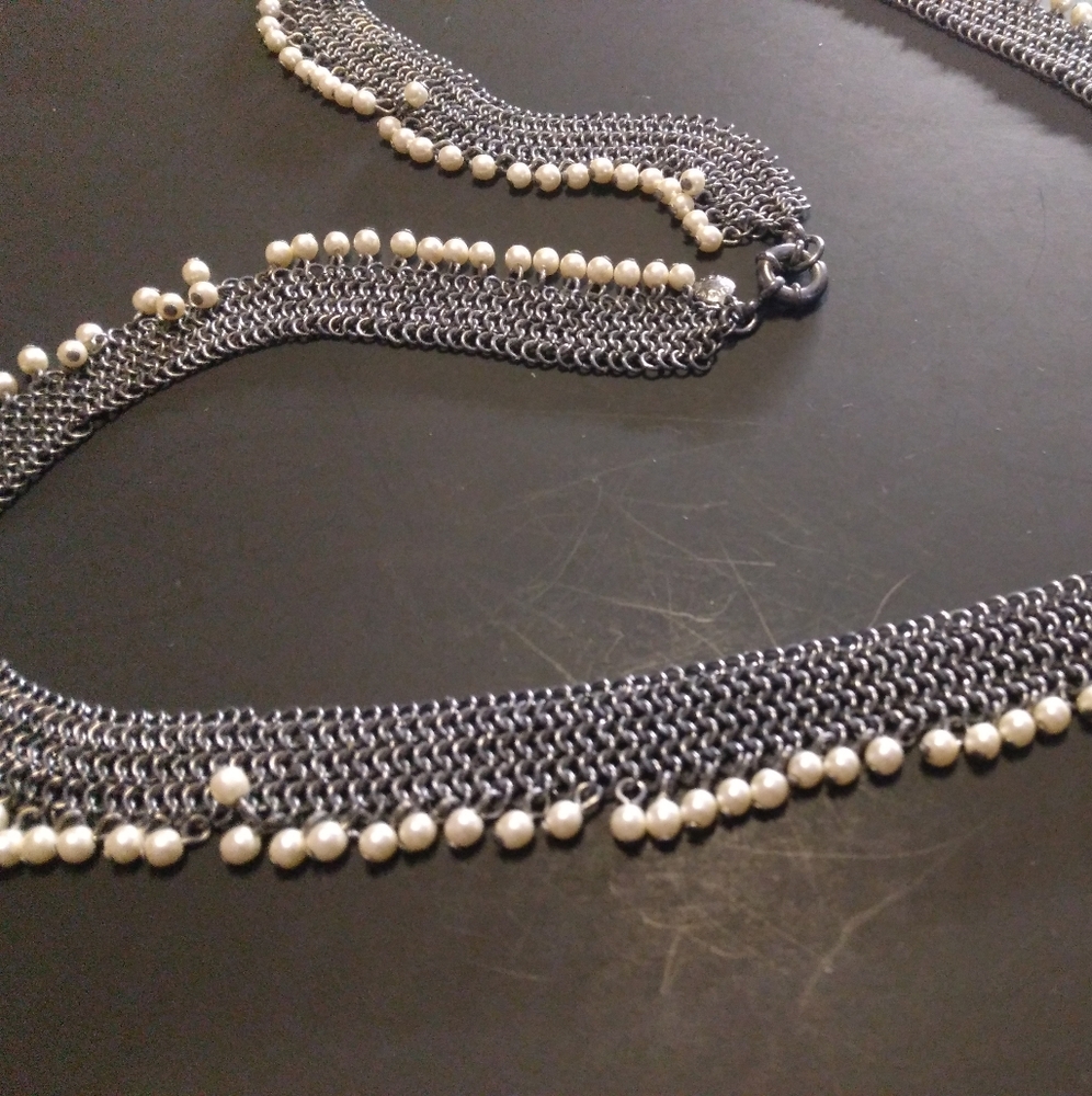 Multi chain necklace